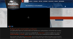 Desktop Screenshot of constructionmarival.com